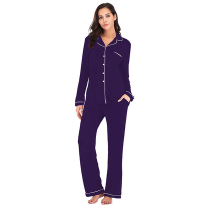 Loose Casual Fleece Pajamas Sets