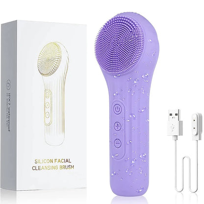 Exfoliating Vibrating Facial Cleansing Brush