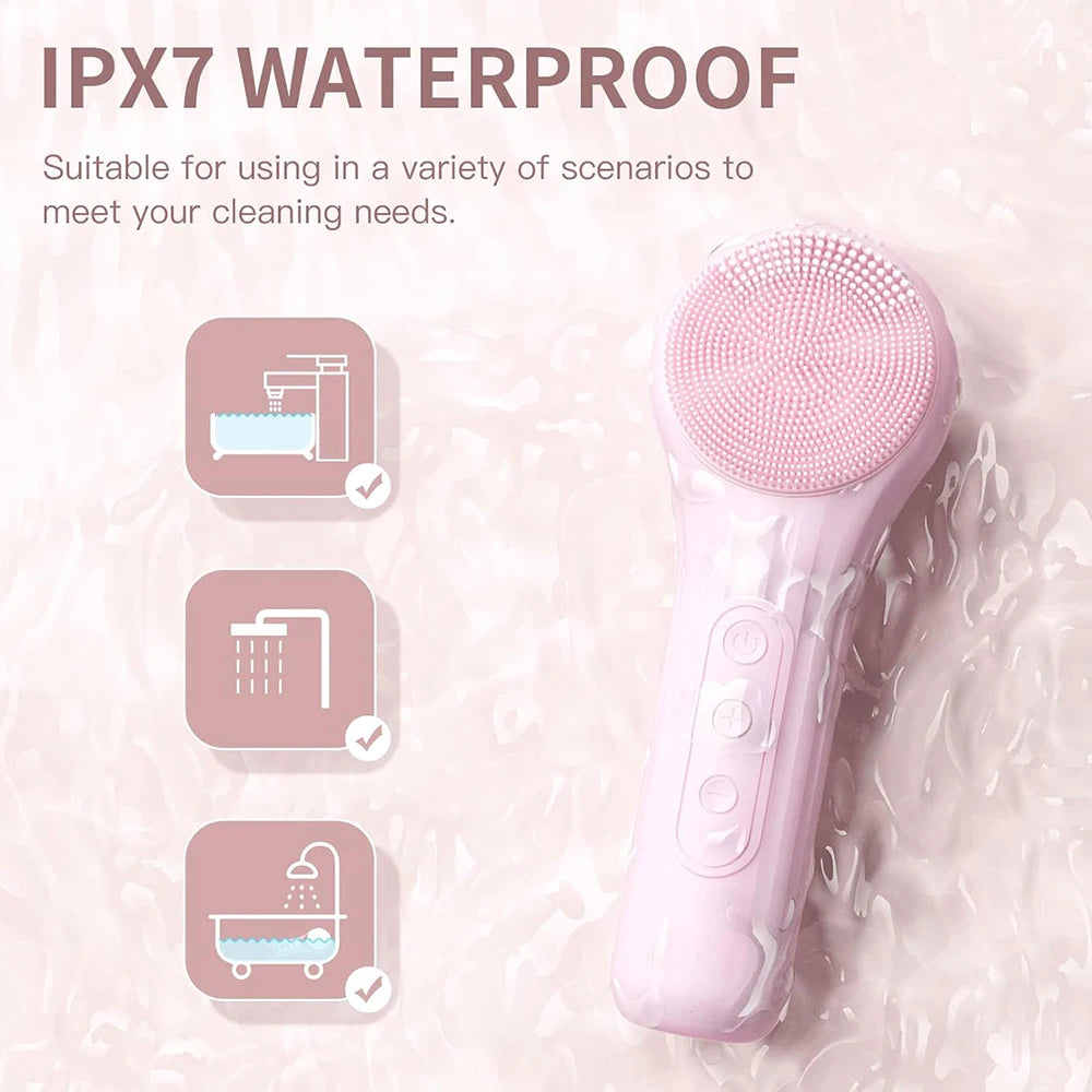 Exfoliating Vibrating Facial Cleansing Brush