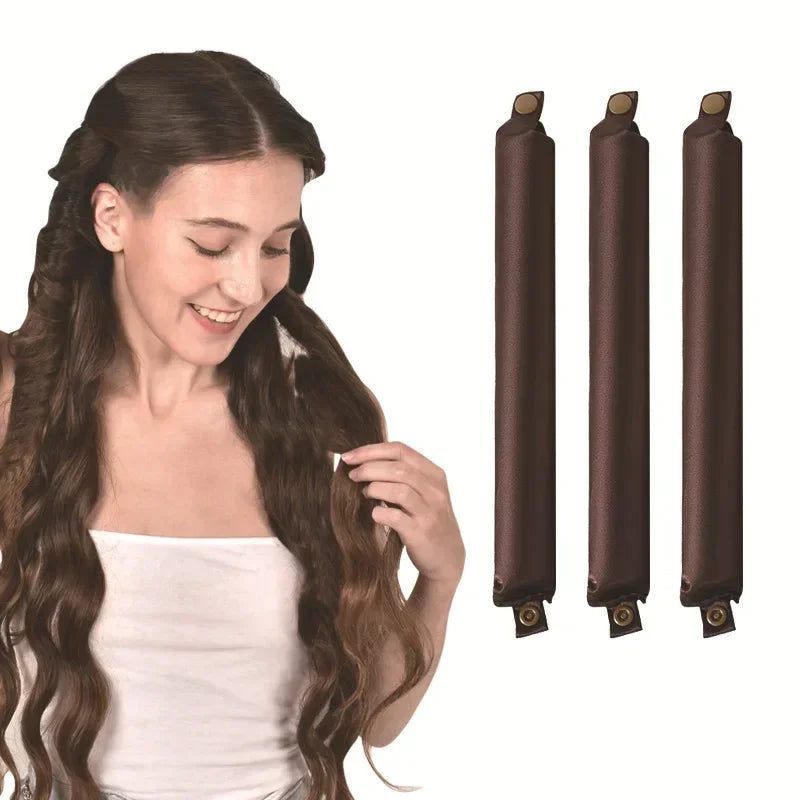 Heatless Hair Satin Flexi Rods