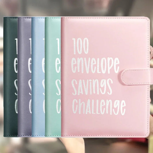 Cash Savings Challenge Envelop Book