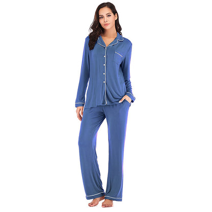 Loose Casual Fleece Pajamas Sets