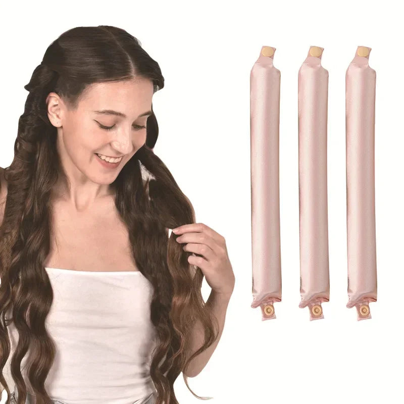 Heatless Hair Satin Flexi Rods