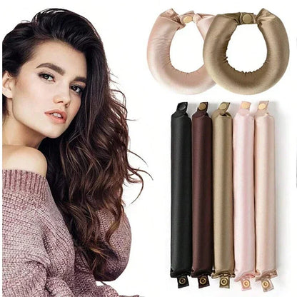 Heatless Hair Satin Flexi Rods