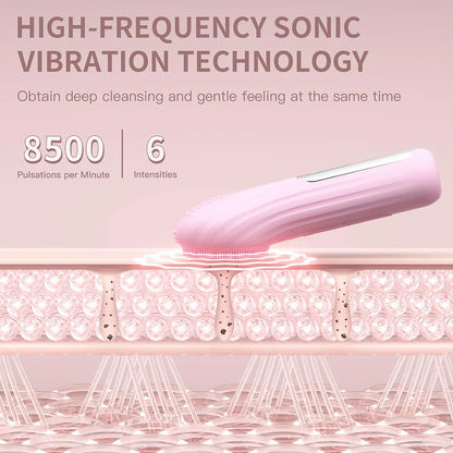 Exfoliating Vibrating Facial Cleansing Brush