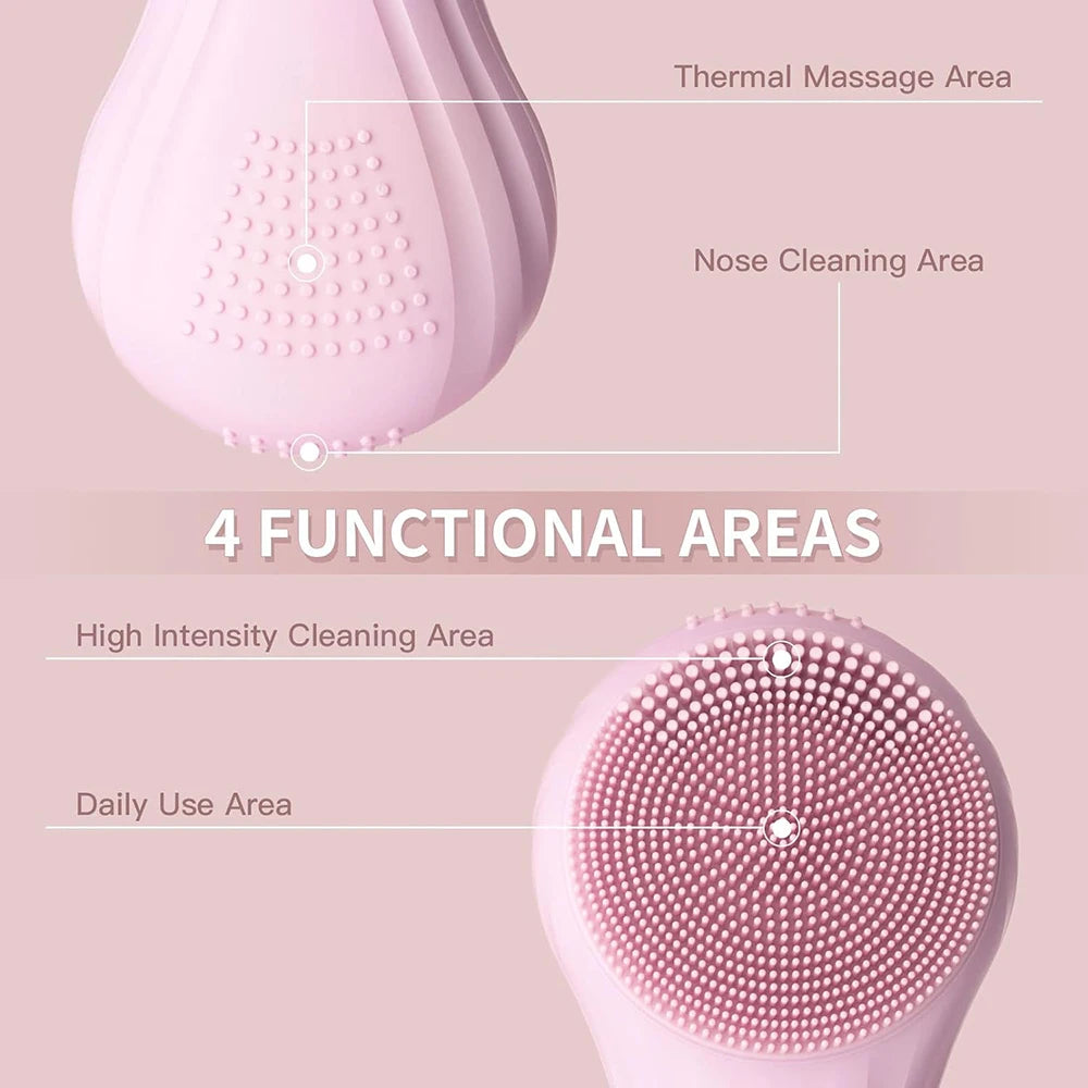 Exfoliating Vibrating Facial Cleansing Brush