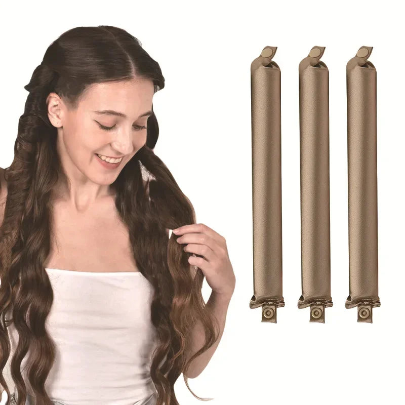 Heatless Hair Satin Flexi Rods